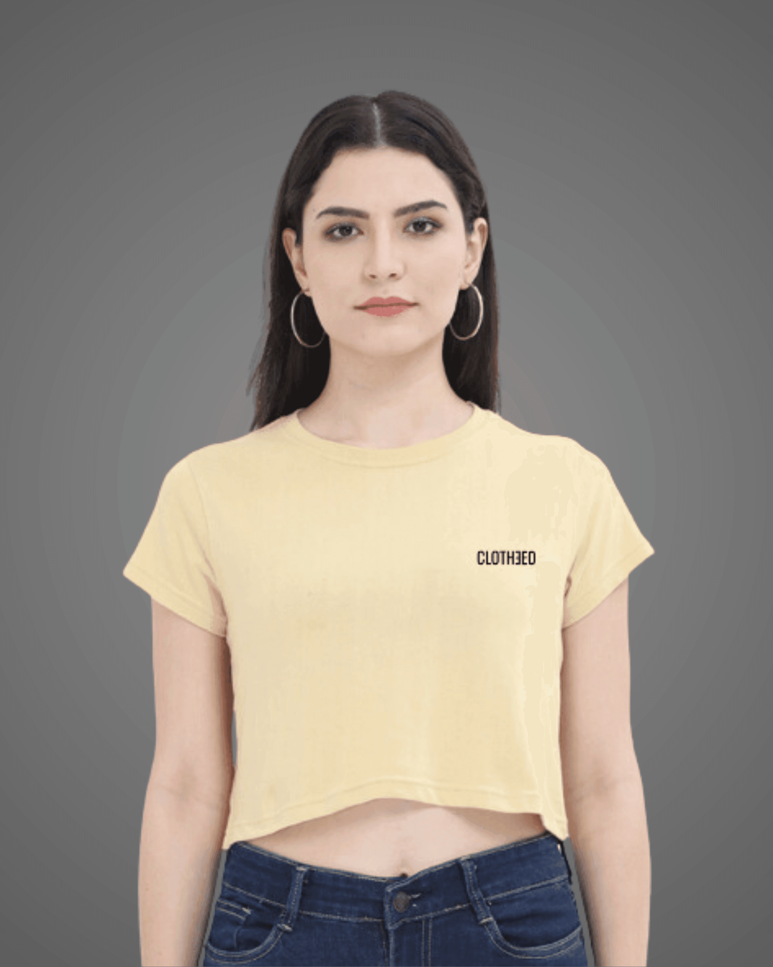 Pink Flower Female Crop Top - Image 8