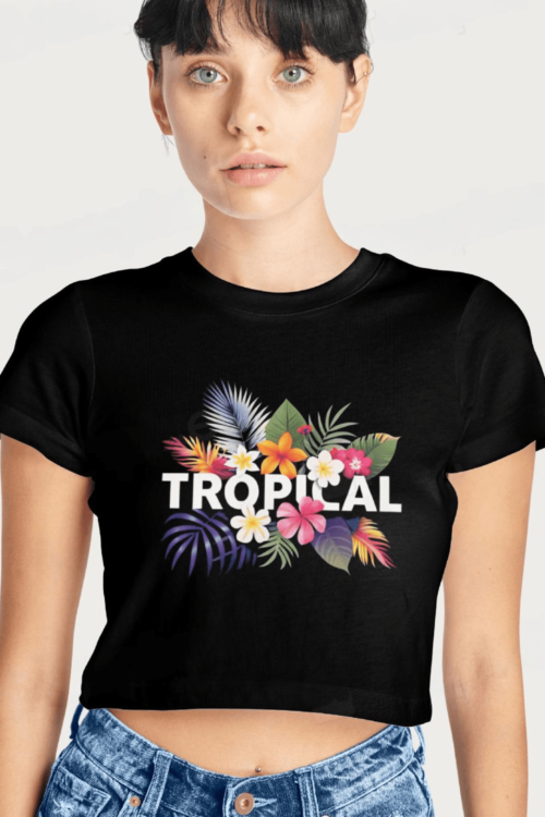 Tropical Crop Top