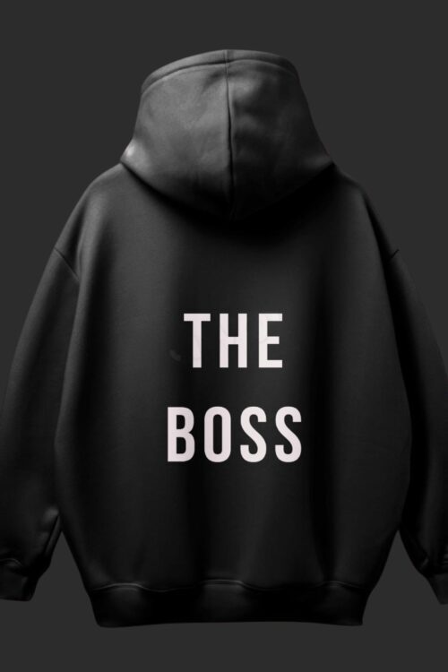 The Boss Black Hoodie
